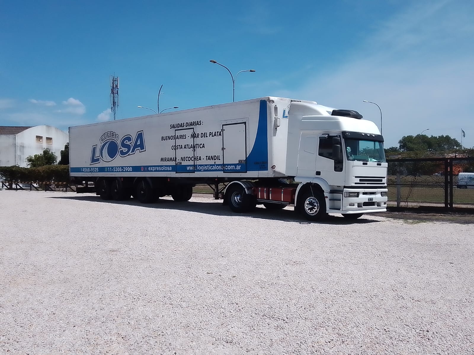 camion de expreso losa